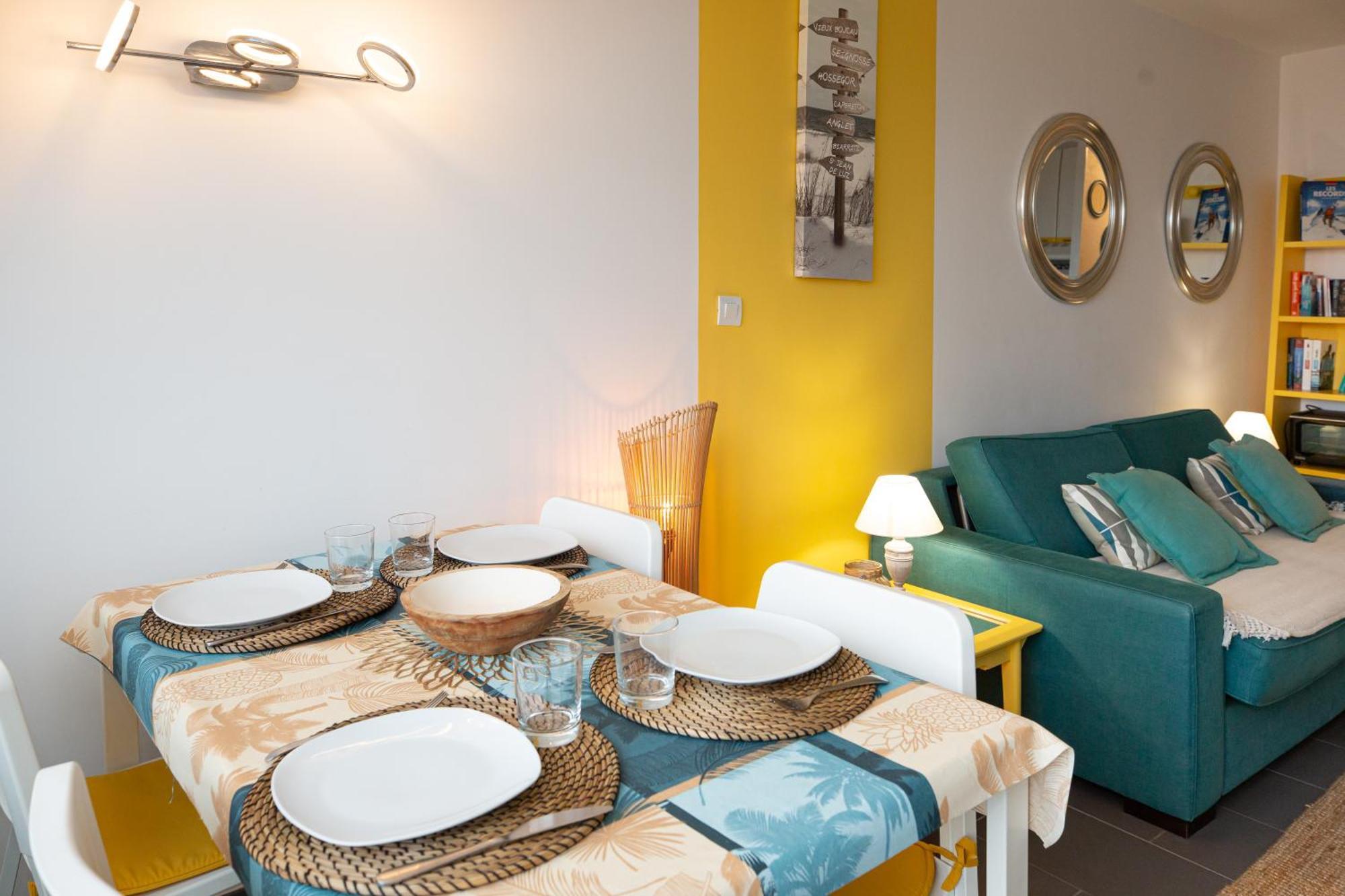 La Dune D'Or - Vue Mer, Studio Face A La Plage Avec Terrasse Soorts-Hossegor Zewnętrze zdjęcie