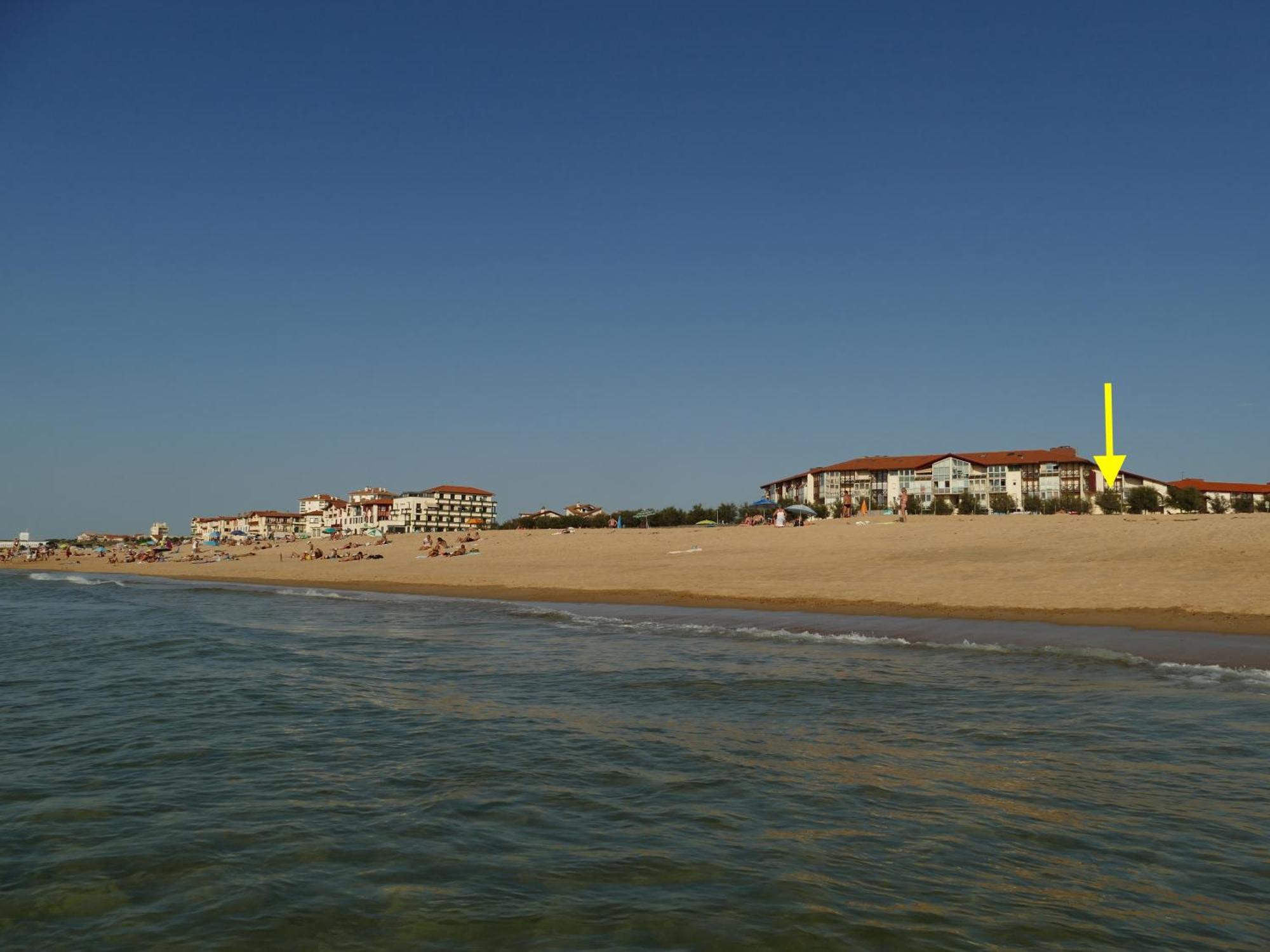 La Dune D'Or - Vue Mer, Studio Face A La Plage Avec Terrasse Soorts-Hossegor Zewnętrze zdjęcie