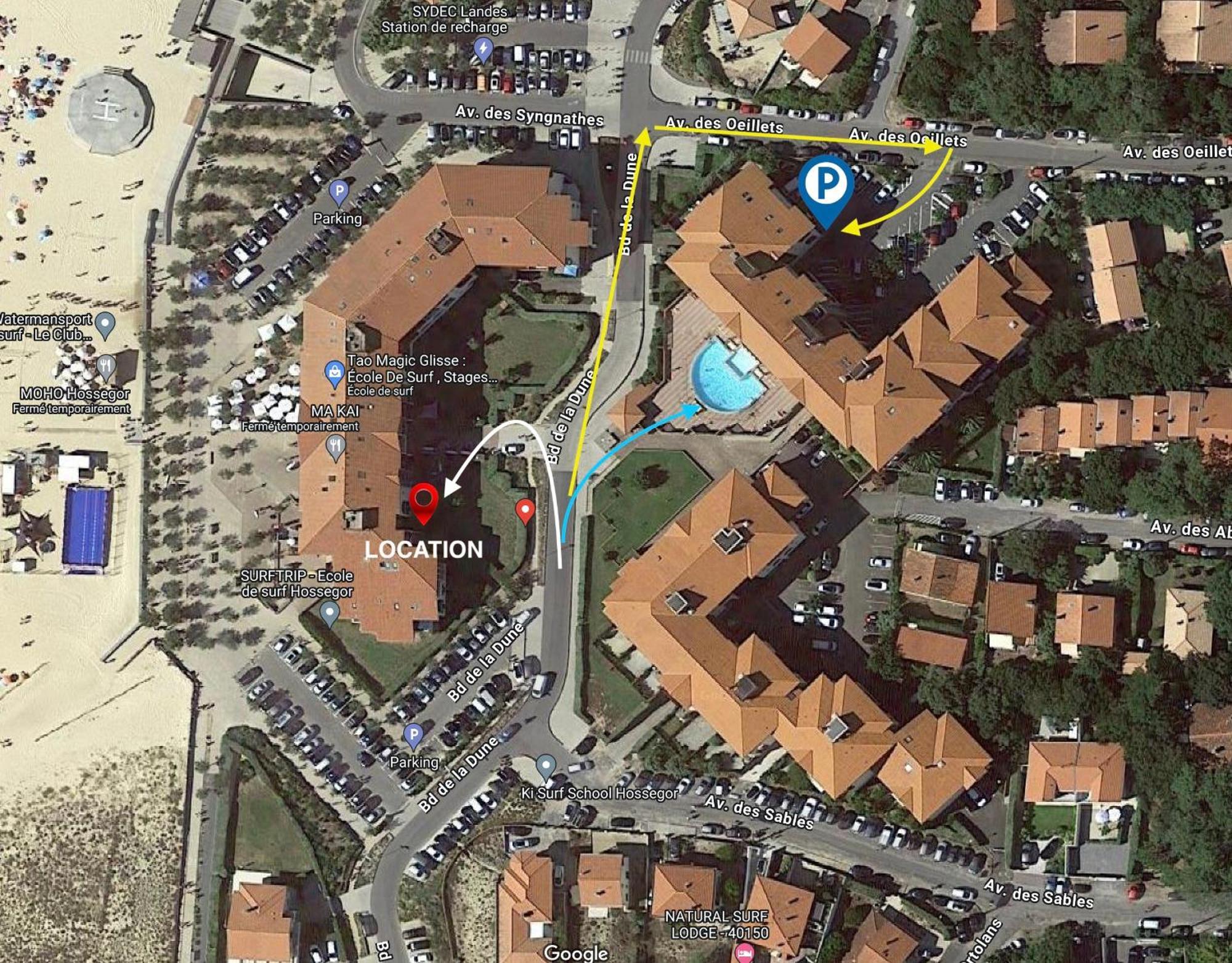 La Dune D'Or - Vue Mer, Studio Face A La Plage Avec Terrasse Soorts-Hossegor Zewnętrze zdjęcie